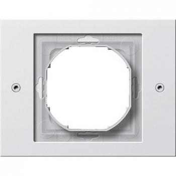 Cadre de finition TX44 1 poste blanc