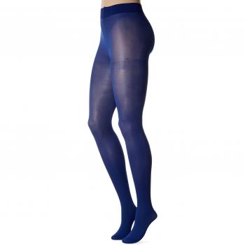 Medias Opacas Dim 50D, Panty Mate, 40 DEN, Azul Neptune, Mediana