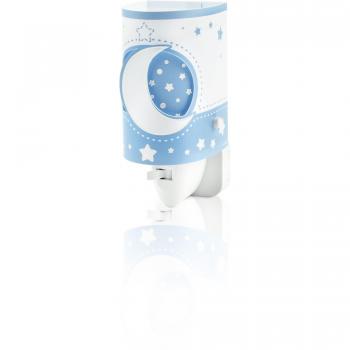 Dalber LED Nachtlicht für Babys, Mond und Sterne, Blau