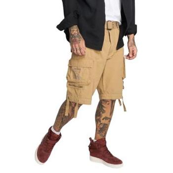 Cargoshorts BRANDIT Brandit Herren Savage Vintage Cargo Shorts Gr. 6XL, beige