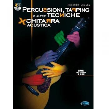 Percussioni, tapping e altre tecniche per chitarra acustica. Con DVD