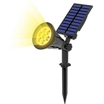 BrightWave 3000K Solar Spotlights