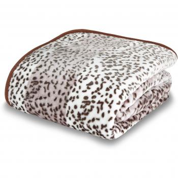 XL Giraffe Safari Throw – Tan