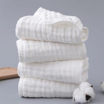Serviette carrée en gaze pour nourrisson 54DA