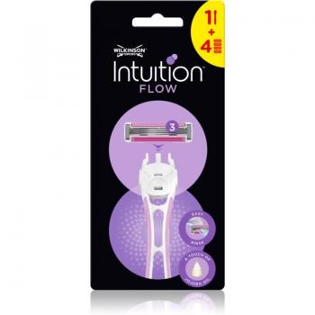 Maquinilla Híbrida Intuition Flow para Mujeres + 4 Cuchillas de Repuesto