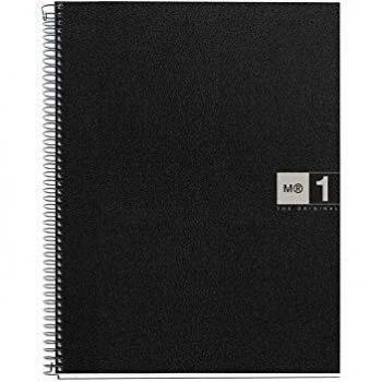 Cuaderno espiral Miquel Rius A5 80 hojas gris