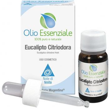 Olio essenziale eucalipto citriodora per il corpo 10ml Erboristeria Magentina