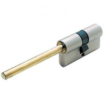 SAGOMATO Clé Oct chrome satinée 5 mm, cylindre 90°, bouton R6