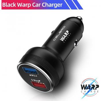Cargador de coche para OnePlus 7t/7/7 Pro/6T/5T/5/3T con aleación de aluminio