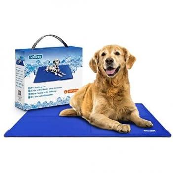 Nobleza – Alfombrilla refrescante azul para mascotas