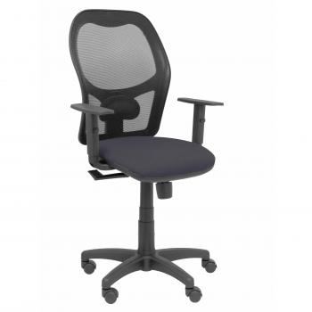 Sedia da Ufficio con Braccioli P&C Alocén Grigio Scuro