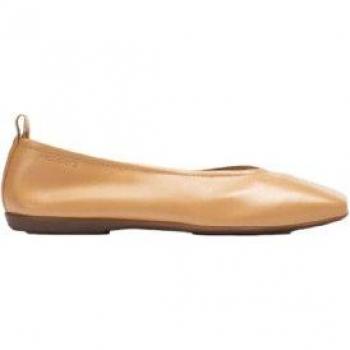 Bailarinas de Piel para Mujer Wonders A-8661 Beige