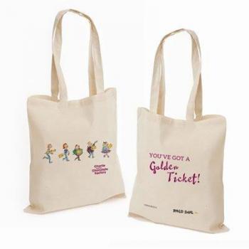 Charlie’s Gold Ticket Canvas Bag – Roald Dahl Edition