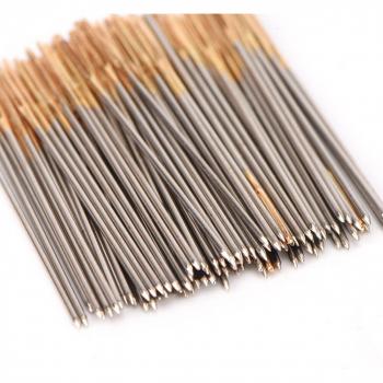 100 PCS Golden Tail Size 24 Cross Stitch Needles for 11CT Fabric