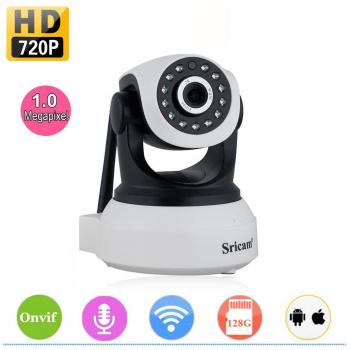 Camera IP Sricam SP017 Rilevamento Movimento SD Slot