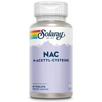 Solaray NAC 600 mg | 60 capsules végétales