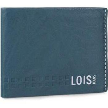 Lois Wallet Pelle Temple 205507 blu/grigio