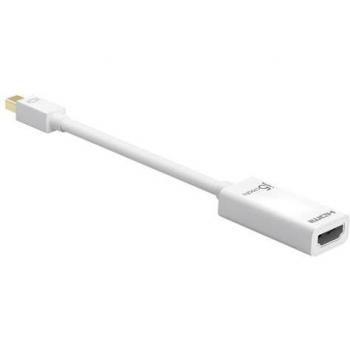 Prolunga video Mini DisplayPort a HDMI 4K j5create Bianco