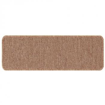 Yellow Anti‑Slip Stair Mat, 25x60 cm – High‑Grip Latex Layer