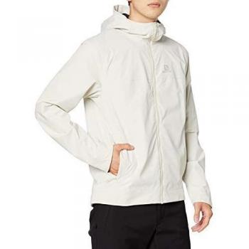 SALOMON Explore WP JKT M Chaqueta de Senderismo, Hombre, Beige