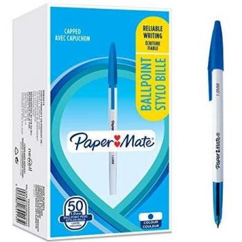 Papermate InkJoy 100 Bolígrafo Azul, 50 unidades