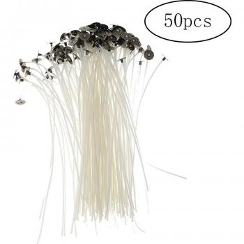 Mèches de bougie sans flamme 50pcs