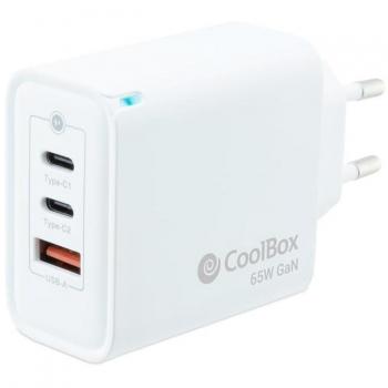 Universal 65W Wall Charger – CoolBox White