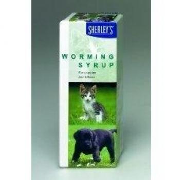 Sherley’s Worm Control Syrup, 45 mL per Bottle – 6 Pack