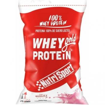 Whey Gold Protein Fraise NutriSport 500 g