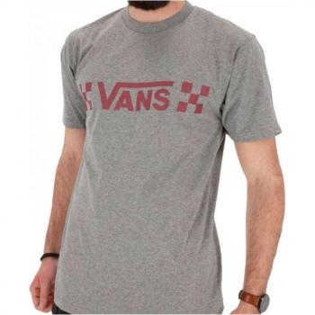 Camiseta Gris Oscuro Vans Drop V Che para Hombre