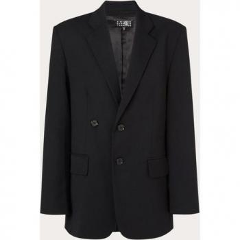 Maison Margiela MM6 Black Blazer Revers – XS Women's Collection