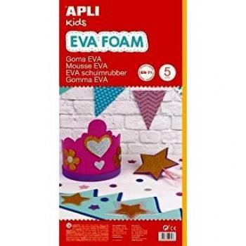 Apli Goma Eva Naranja 600x400