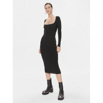 Pinko Cavallo Kleid Schwarz Slim Fit
