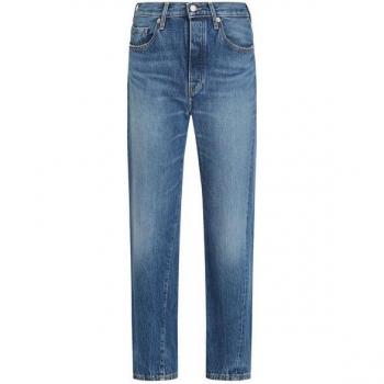 Jeans Tommy Hilfiger vita alta con torsione alla caviglia Ww0ww42190 1A4