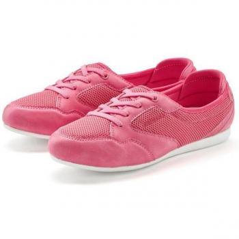Lascana Damen‑Sneaker 44 – Reinschlüpfen-Mesh in Rosa