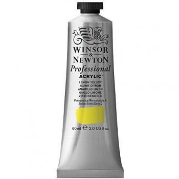 Winsor & Newton Professional Acrylic 60ml Series 2 Lemon Yellow
