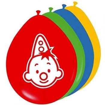 Lot de 8 ballons Clown Bumba