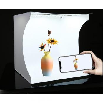 Kompaktes Fotostudio 30cm mit 6 Hintergründen