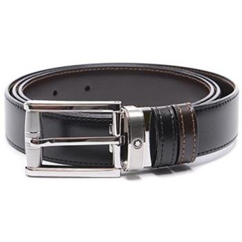 Montblanc Adult Classic Ledergürtel – Braun, 120 cm