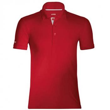 Uvex Polo-Shirt da Lavoro 8916 Rosso L