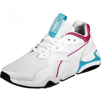 Puma Women's Nova Mesh Shoes White/Fuchsia Purple EU 39