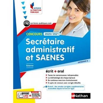 Concours Secrétaire administratif et SAENES 2020