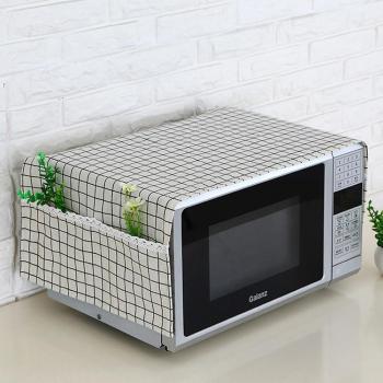 Dustproof Microwave Cover with Pockets