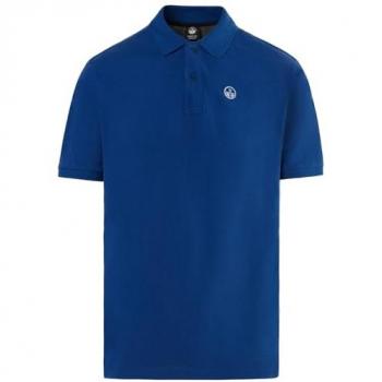 Polo North Sails Patch Logo Ocean blue XXL