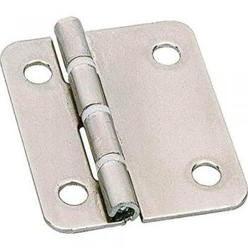 Hettich 625 Cerniera Centrale, Montaggio a Vite – Nichelata