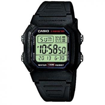 Casio W-800H-1AVES Men’s Alarm Watch