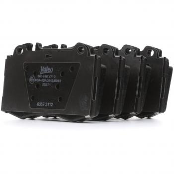 Valeo Bremssteine 301445 – Kompletter Ersatzsatz Vorderachse
