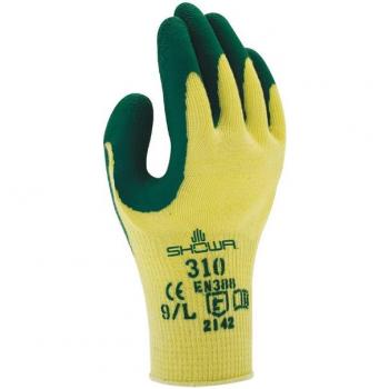 HANDSCHOEN SHOWA 310 GRIP LATEX XL GROEN/GEEL