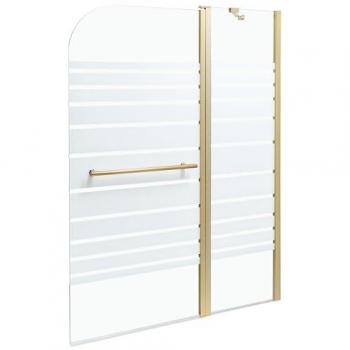 Panneau d’Intérieur Douche Tuapi 140 × 120 cm, Finition Or