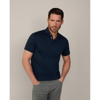 Polo Clásico de Algodón Pima Marino para Hombre Hackett